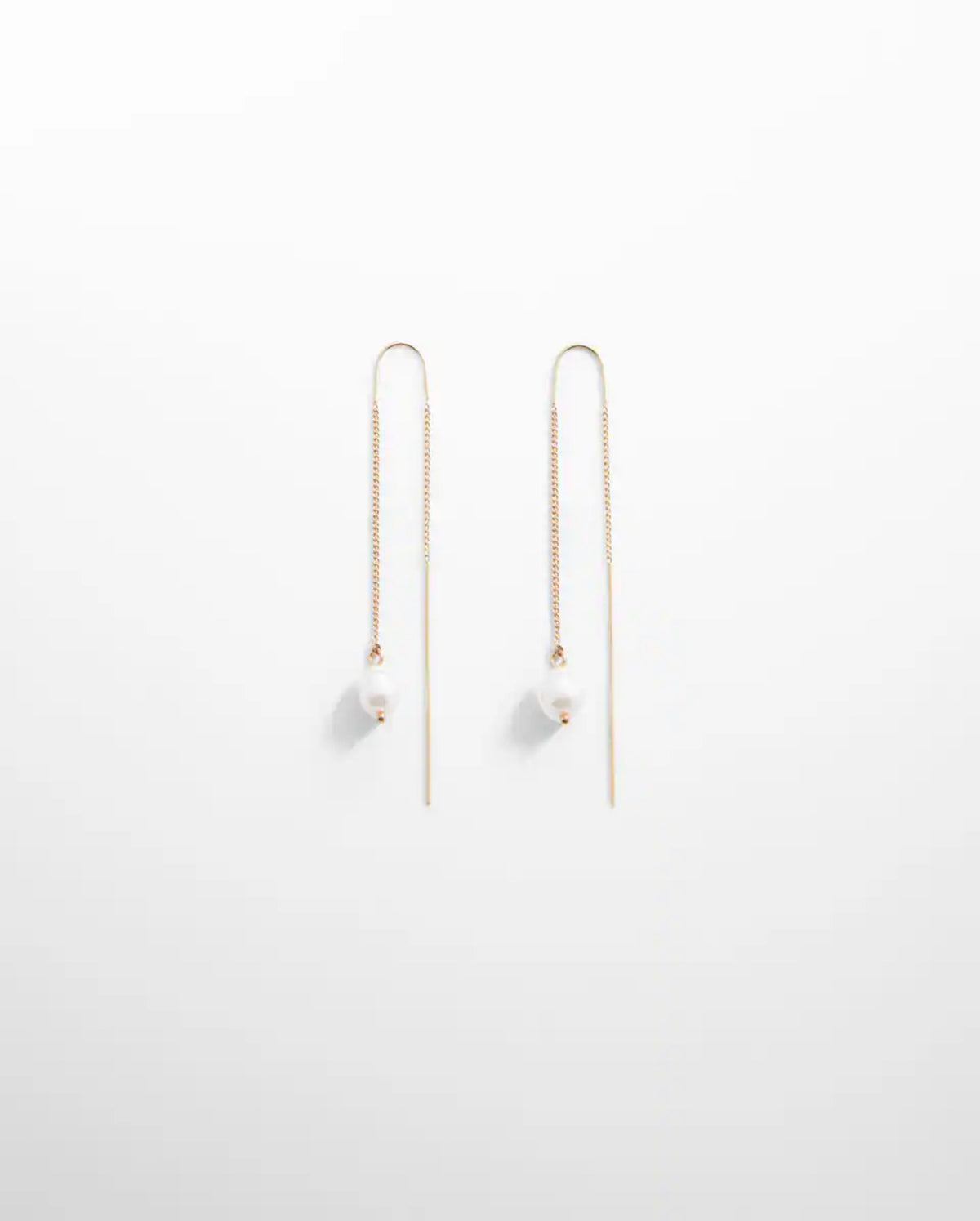 Drop Pearl Earrings