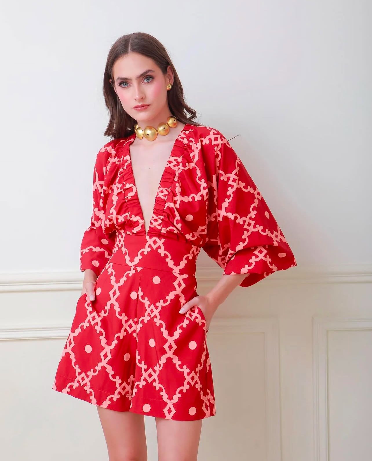 Nayla Romper