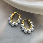 Pearl Hoops