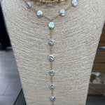 Flat Pearl Lariat