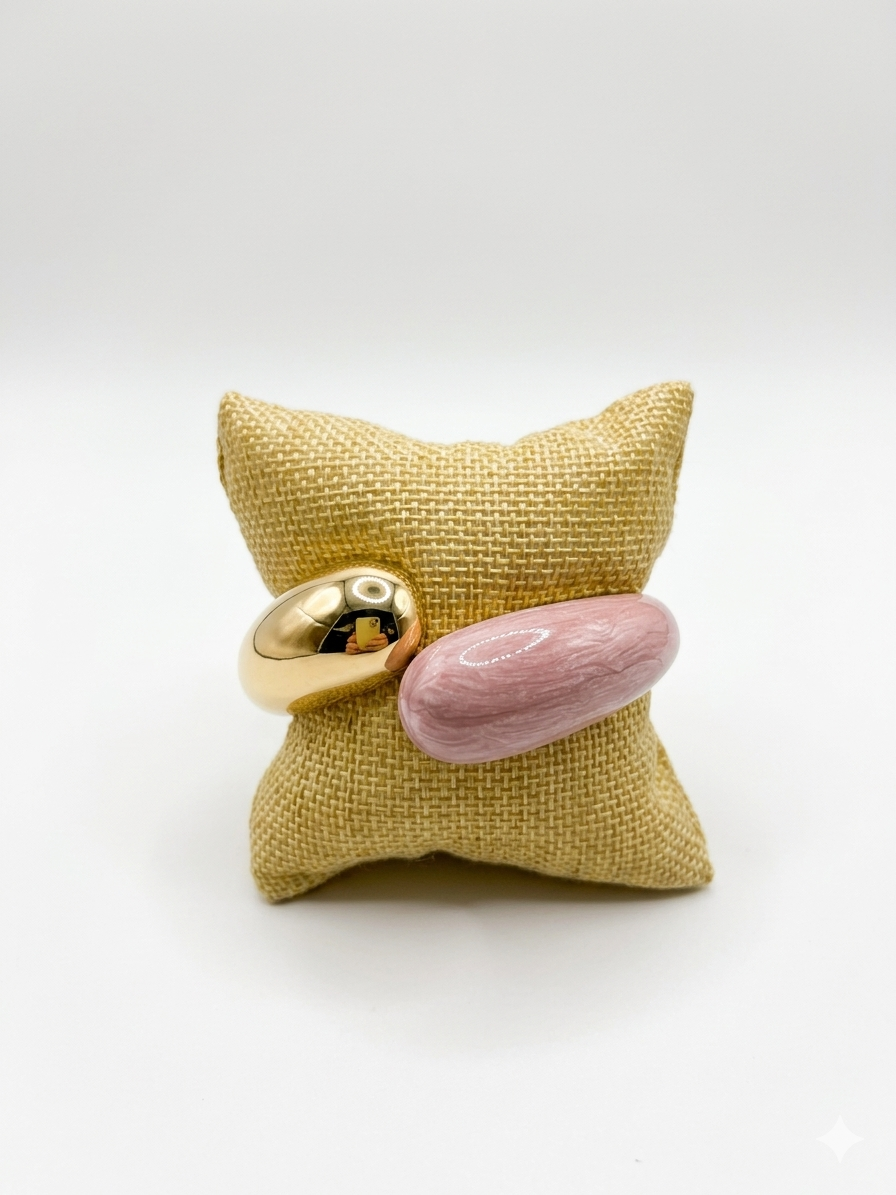 Two Tone Wrap Bangle