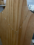 Pearls & Tiny God Balls Cross