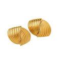 Double Wave Earrings