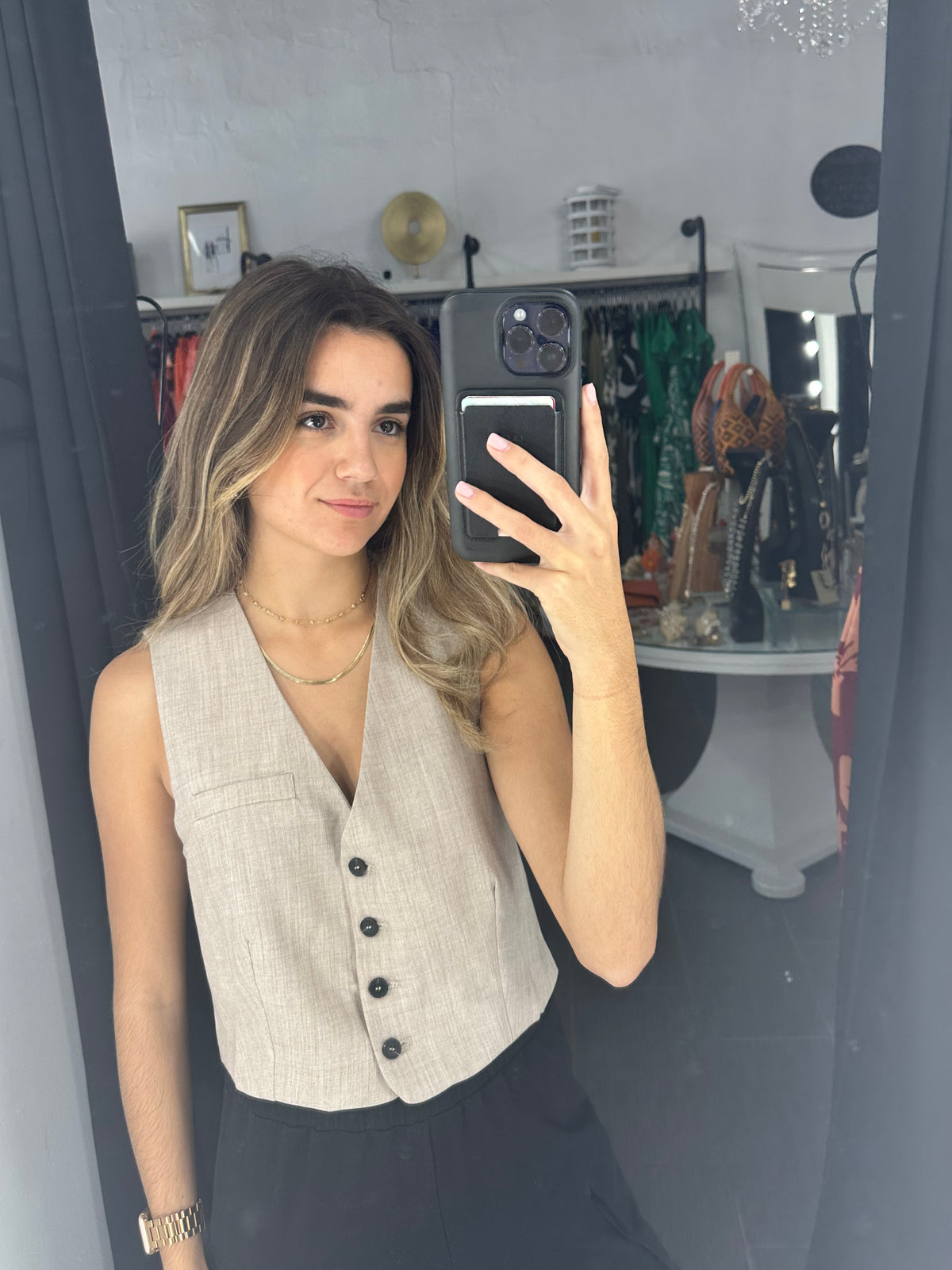 Santi Vest Top