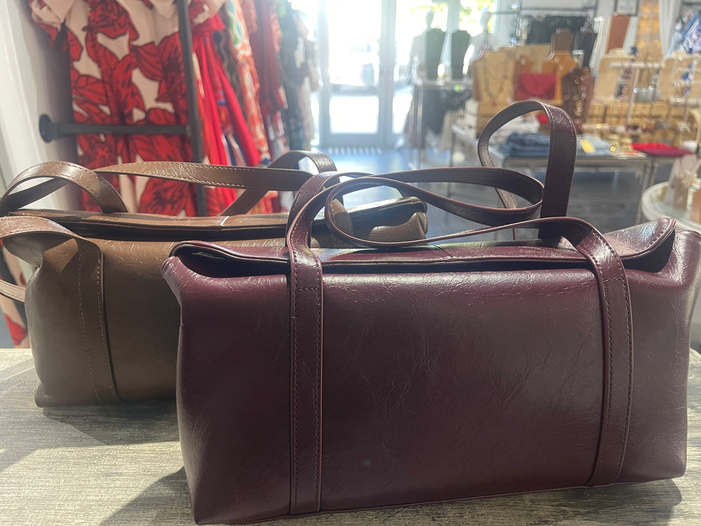 Rectagular Leather Bag