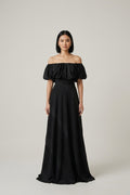 Lila Black Dress