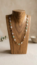 The Horizon Bezel Collar Necklace