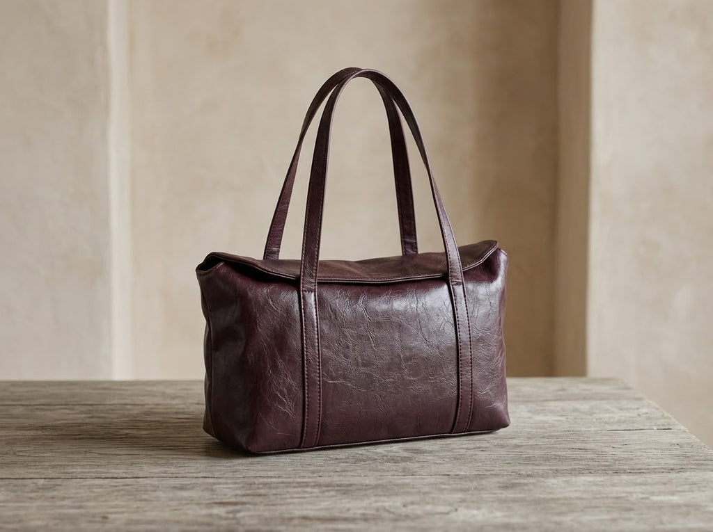 Rectagular Leather Bag