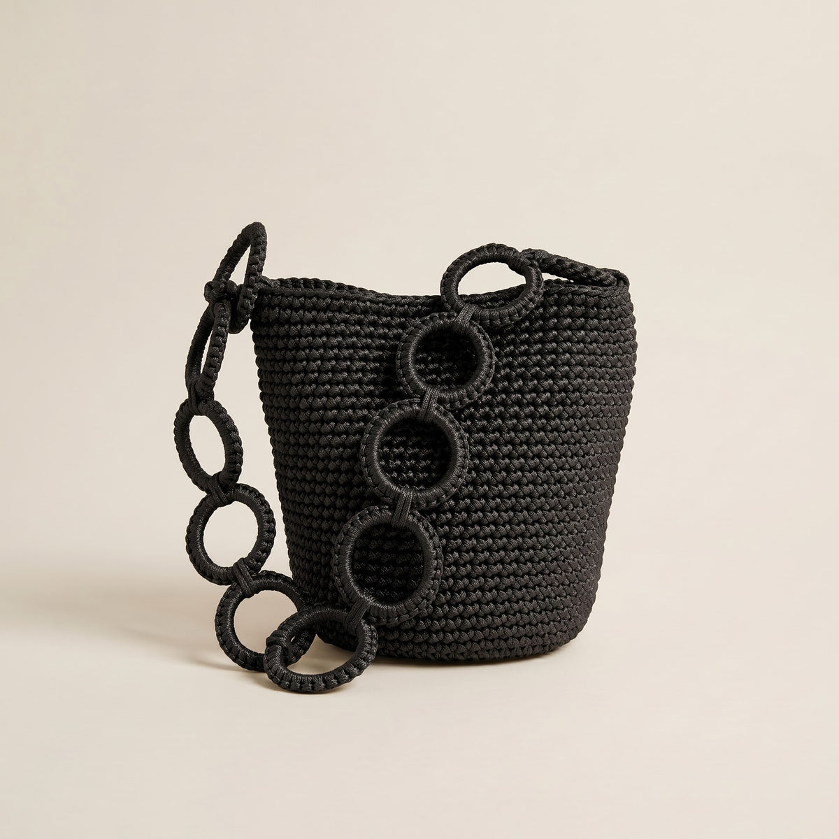 Woven Bucket Bag