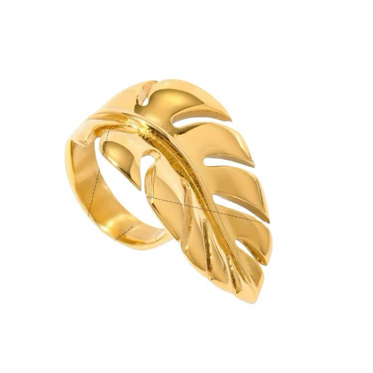 Gold Leaf Ring