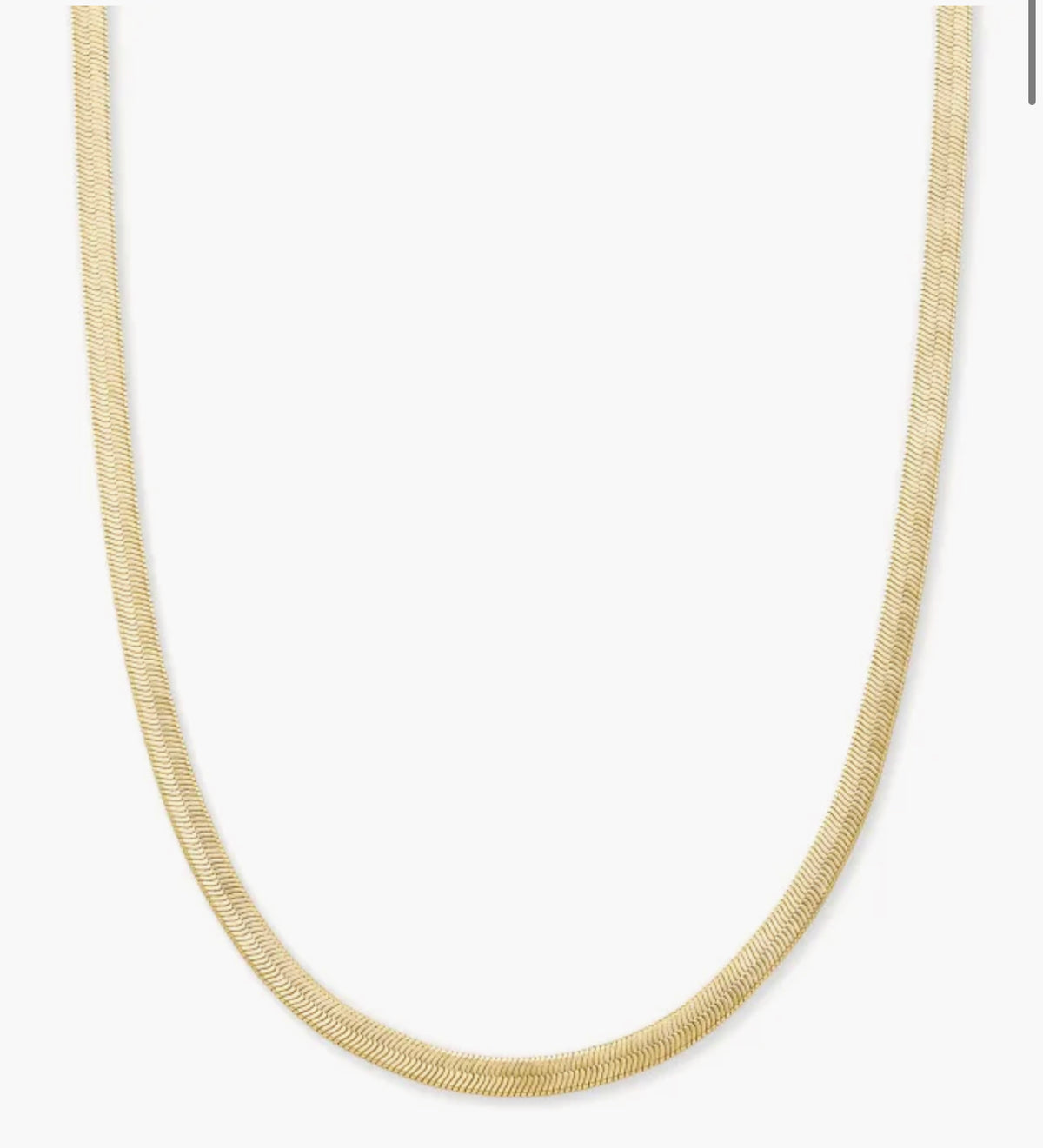 Herringbone necklace