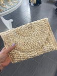 Summer Raffia Clutch