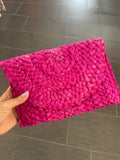 Summer Raffia Clutch