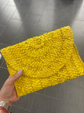 Summer Raffia Clutch