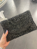 Summer Raffia Clutch