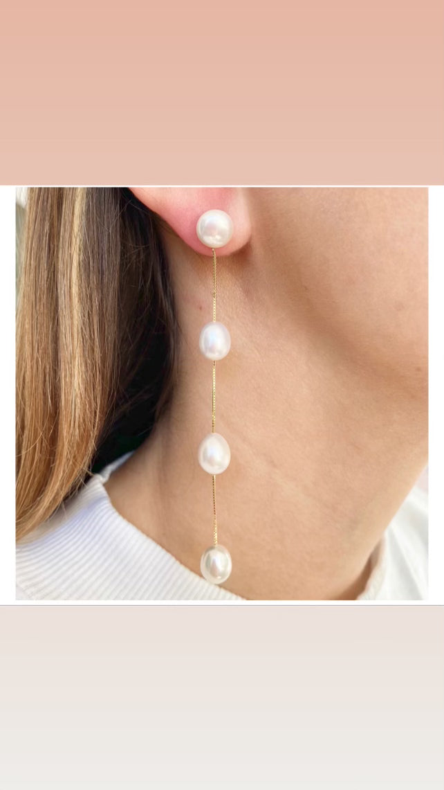 Pearl Drop Earrings