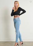 Stone High Rise Jeans