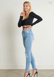 Stone High Rise Jeans