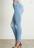 Stone High Rise Jeans
