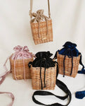 Mini Whicker bucket bag