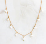 Necklace with Pearl Charms
