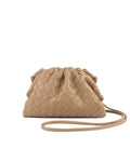 Woven Cloud Clutch